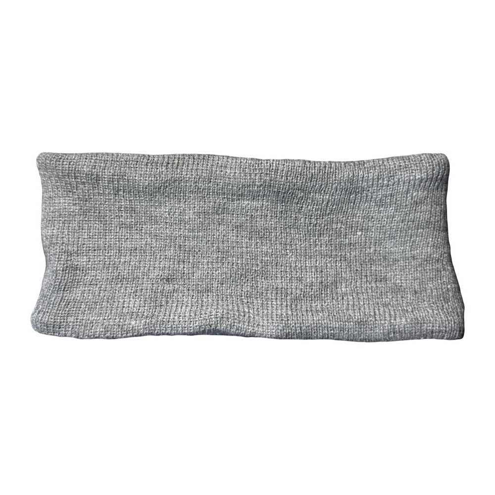 Gray Knitted Ear Warmer Headband